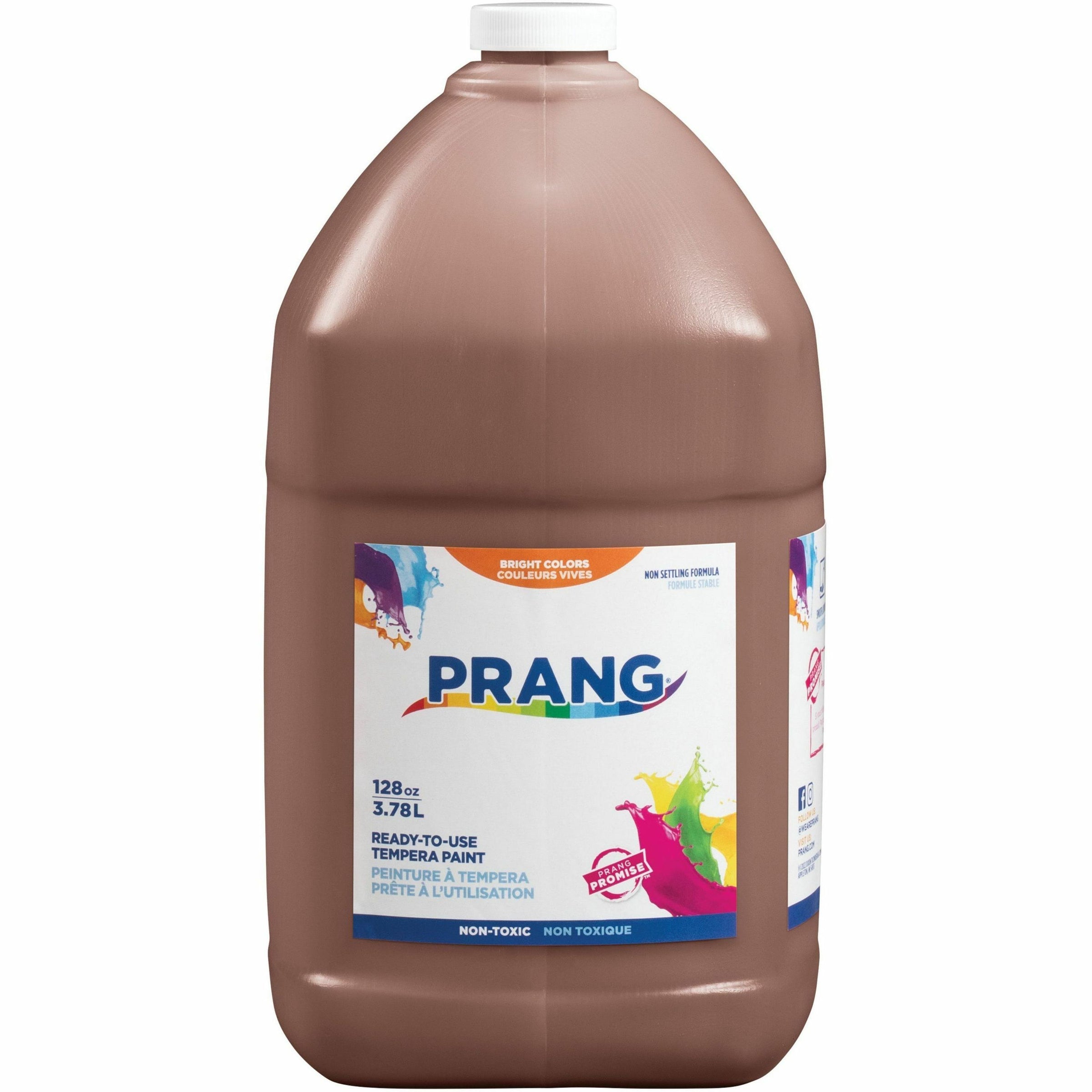 Prang Liquid Tempera Paint - 1 gal - 1 Each - Brown - 