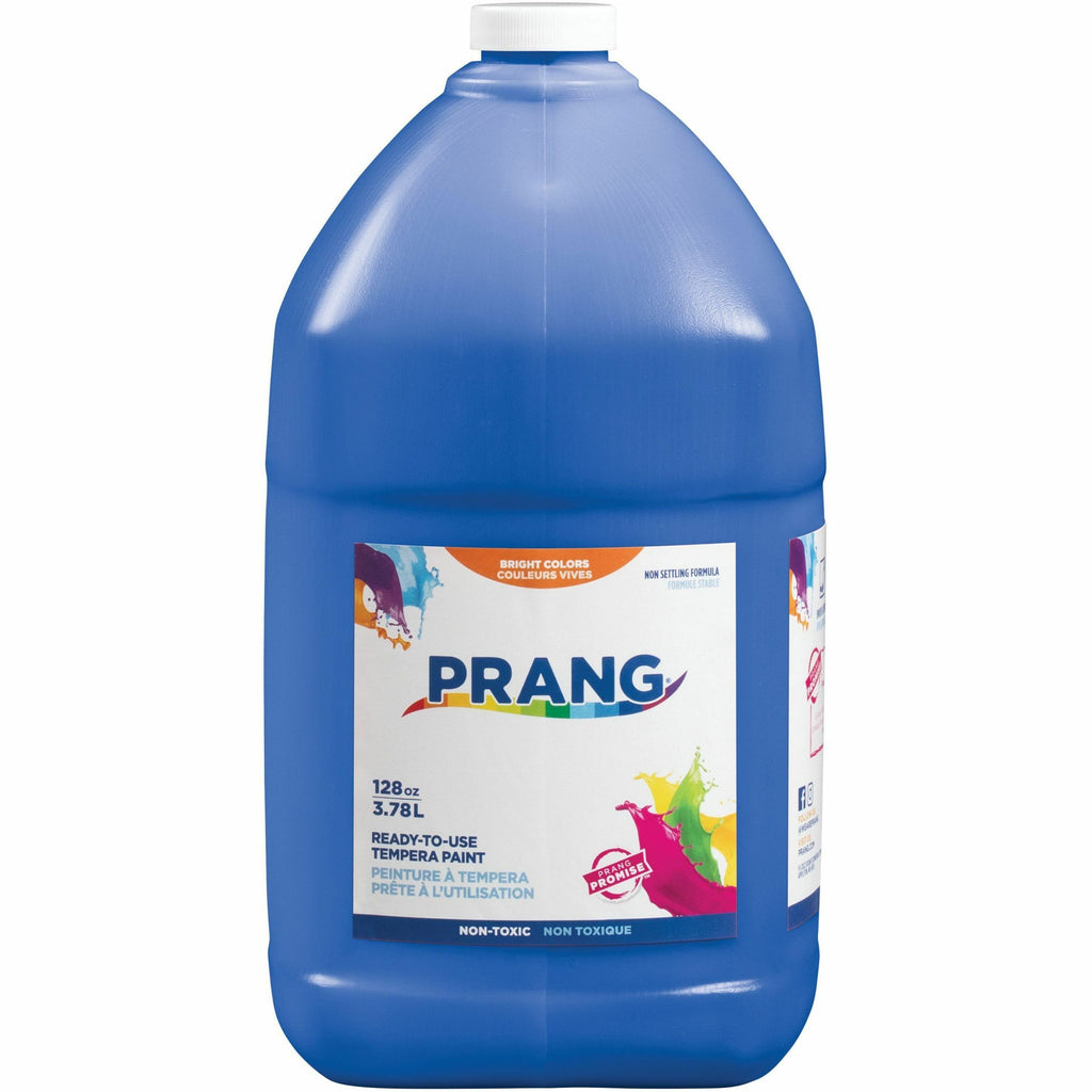 Ready-to-Use Tempera Paint, Blue, 1 gal Bottle