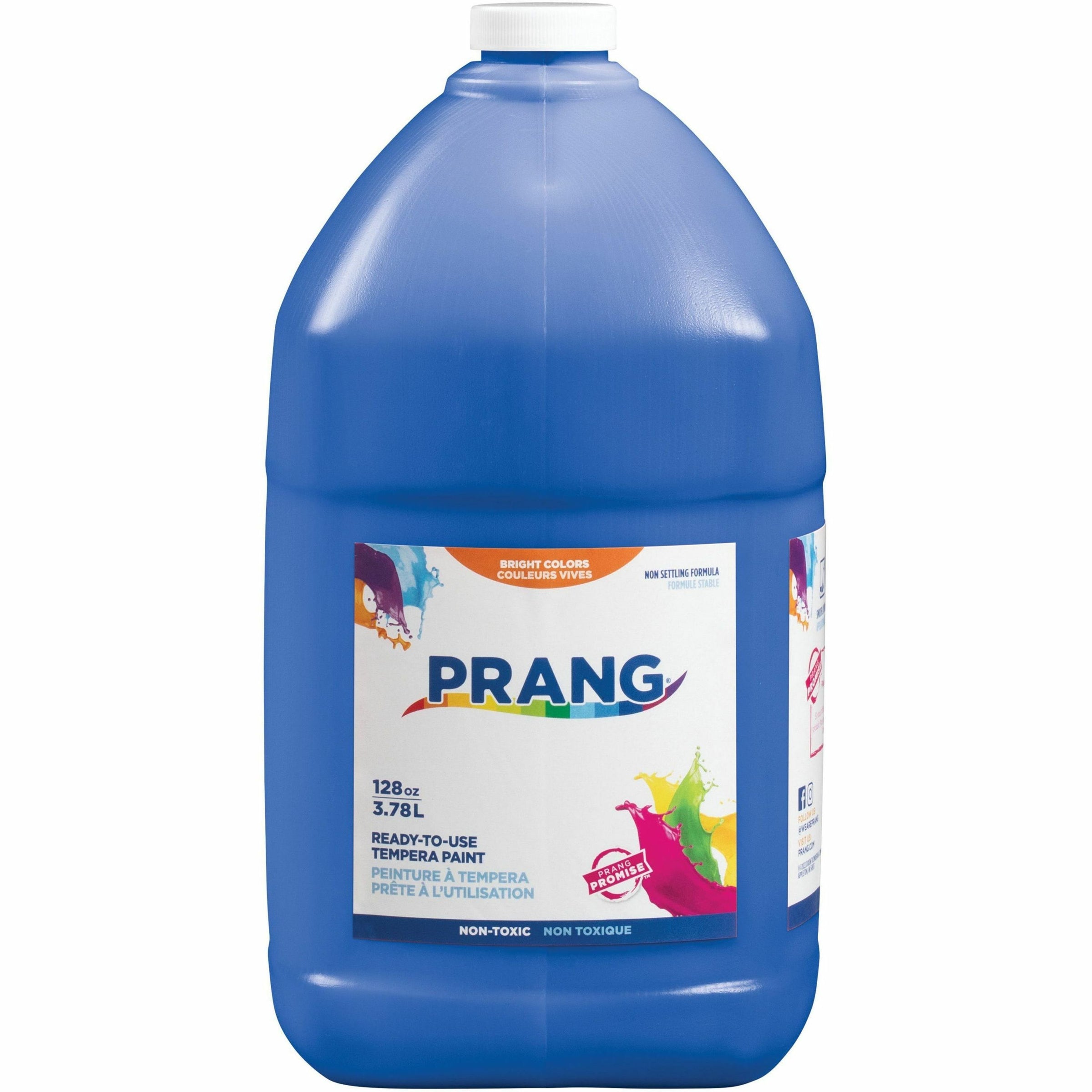 Ready-to-Use Tempera Paint, Blue, 1 gal Bottle