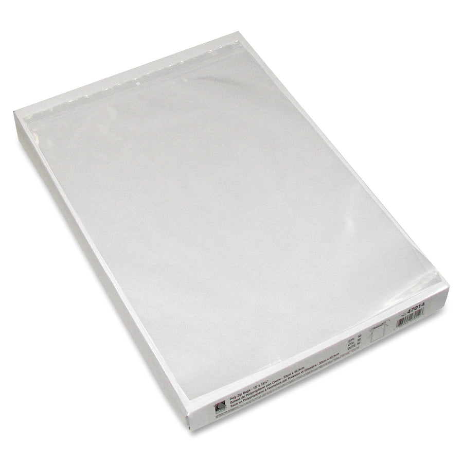 c-line-heavyweight-industrial-poly-zip-bags-oversized-for-green-bar-computer-paper-13-x-16-3-4-x-2-50-bx-47014_cli47014 - 5