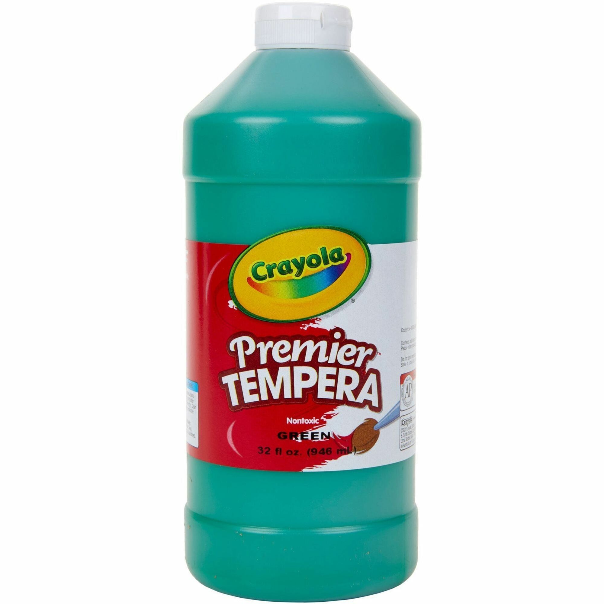 Crayola Premier Tempera Paint - 2 lb - 1 Each - Green