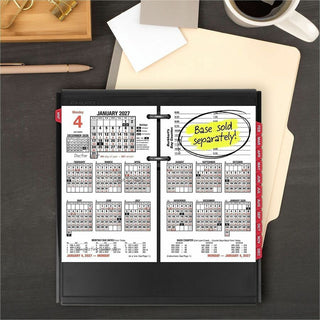 Burkhart's Day Counter Desk Calendar Refill, 4 1/2 x 7 3/8, White, 2016, Sold as 1 Each