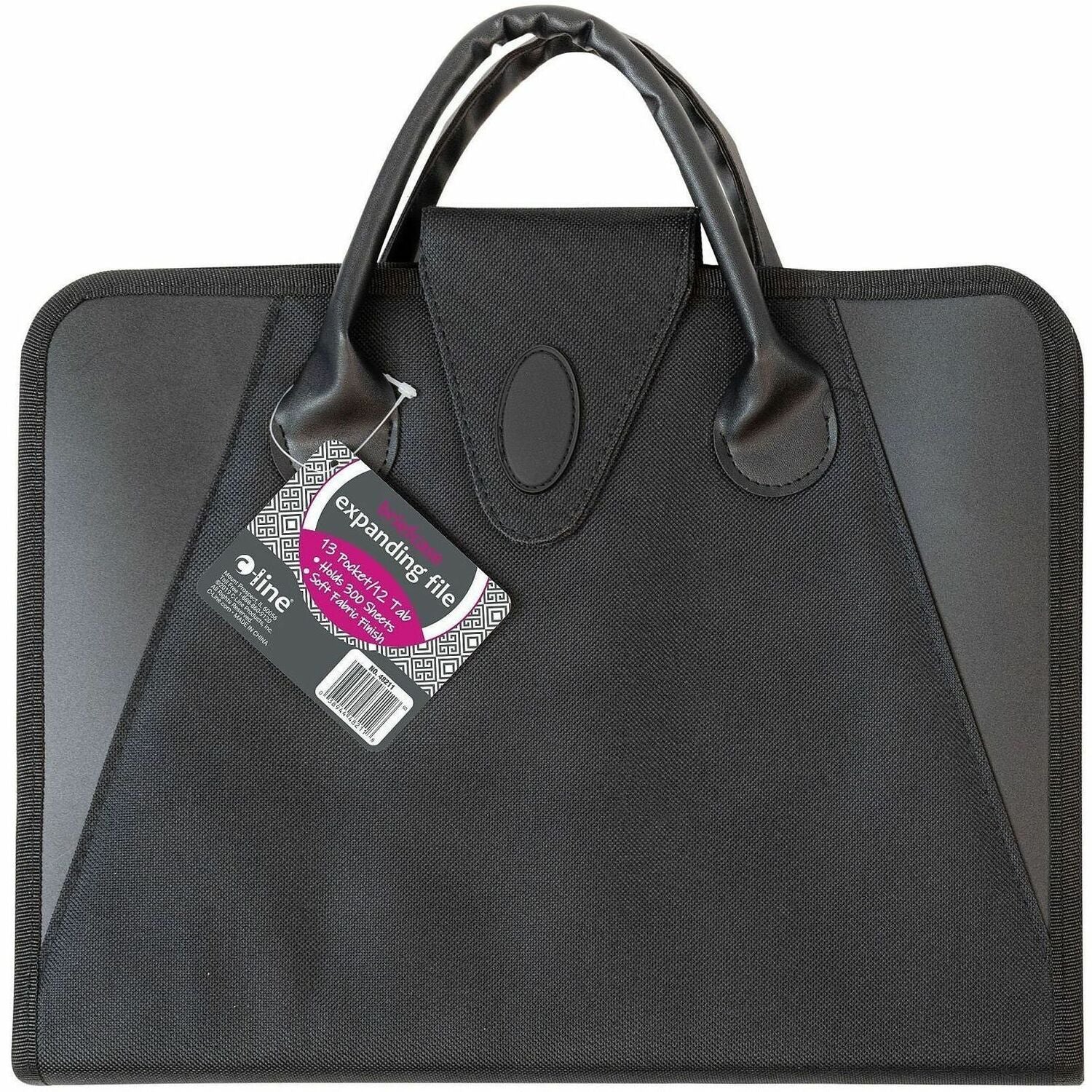 C-Line Expanding File With Handles - Black, 1/EA, 48211