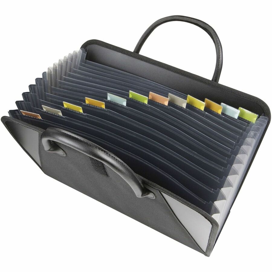 C-Line Expanding File With Handles - Black, 1/EA, 48211