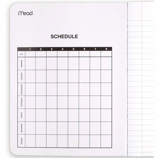 Square Deal Composition Book, Medium/College Rule, Black Cover, (100) 9.75 x 7.5 Sheets