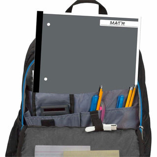 Graph Paper Tablet, 3-Hole, 8.5 x 11, Quadrille: 4 sq/in, 20 Sheets/Pad, 12 Pads/Pack