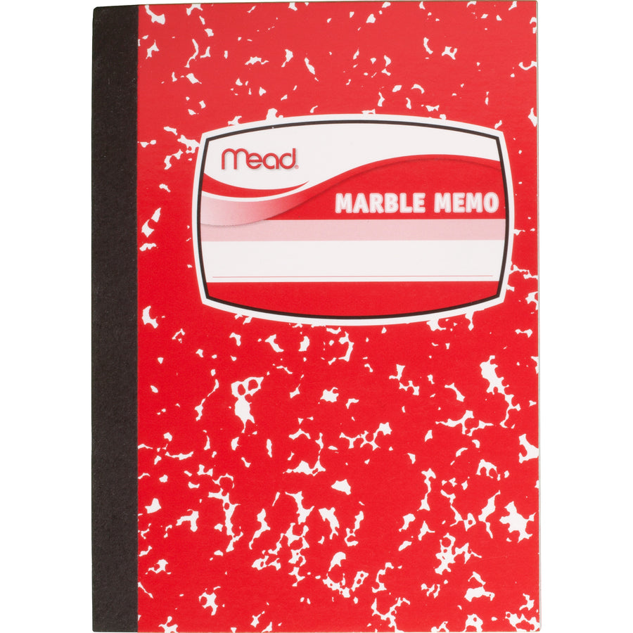 mead-square-deal-colored-memo-book-80-sheets-tape-bound-3-1-2-x-4-1-2-assorted-marble-cover-1-each_mea45417 - 7