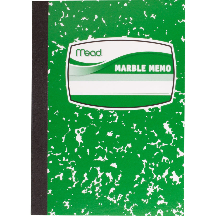 mead-square-deal-colored-memo-book-80-sheets-tape-bound-3-1-2-x-4-1-2-assorted-marble-cover-1-each_mea45417 - 6