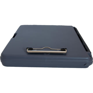 WorkMate Storage Clipboard, 0.5" Clip Capacity, Holds 8.5 x 11 Sheets, Charcoal/Gray