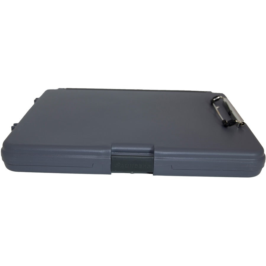 WorkMate Storage Clipboard, 0.5" Clip Capacity, Holds 8.5 x 11 Sheets, Charcoal/Gray