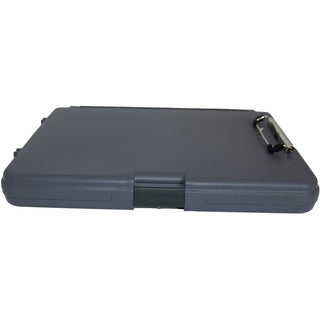 WorkMate Storage Clipboard, 0.5" Clip Capacity, Holds 8.5 x 11 Sheets, Charcoal/Gray
