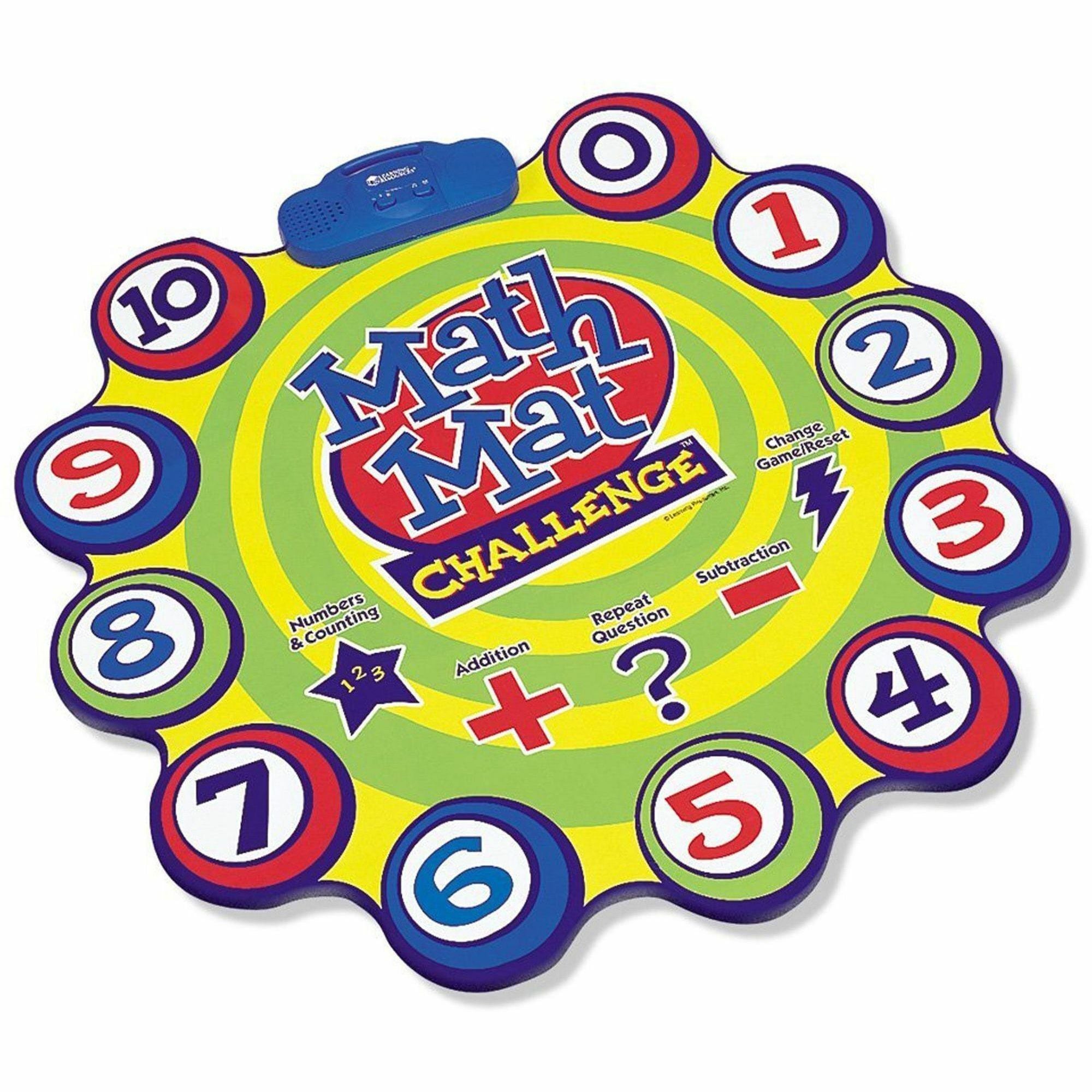 Learning Resources Math Mat Challenge Game - Mathematics