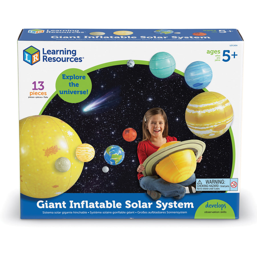 Learning Resources Giant Inflatable Solar System - Theme/Subject: Learning - Skill Learning: Space - 5-12 Year - 