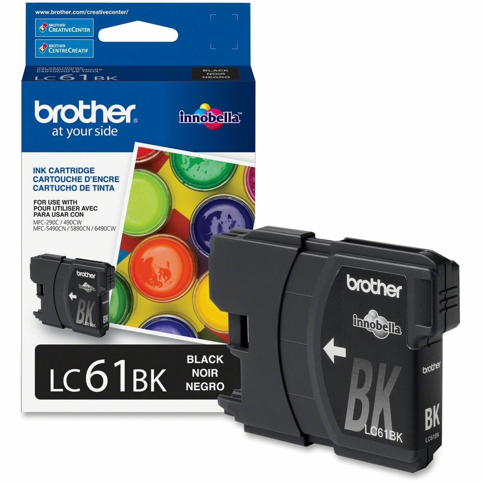 LC61BK Innobella Ink, 450 Page-Yield, Black