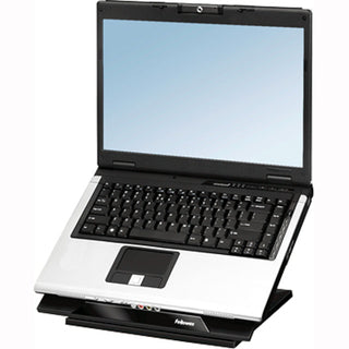 Designer Suites Laptop Riser, 13.19" x 11.19" x 4", Black Pearl, Supports 25 lbs