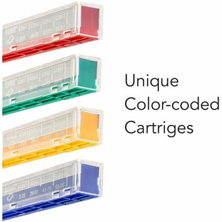 Staple Cartridge, 0.41" Leg, 0.5" Crown, Steel, 210/Cartridge, 5 Cartridges/Pack, 1,050/Pack