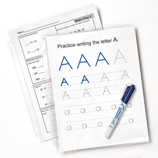 Avery Standard Weight Sheet Protectors - 10 x Sheet Capacity - For Letter 8 1/2" x 11" Sheet - 3 x Holes - Ring Binder - Top Loading - Rectangular - Semi Clear - Polypropylene - 10 / Pack