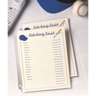 Avery Standard Weight Sheet Protectors - 10 x Sheet Capacity - For Letter 8 1/2" x 11" Sheet - 3 x Holes - Ring Binder - Top Loading - Rectangular - Semi Clear - Polypropylene - 10 / Pack
