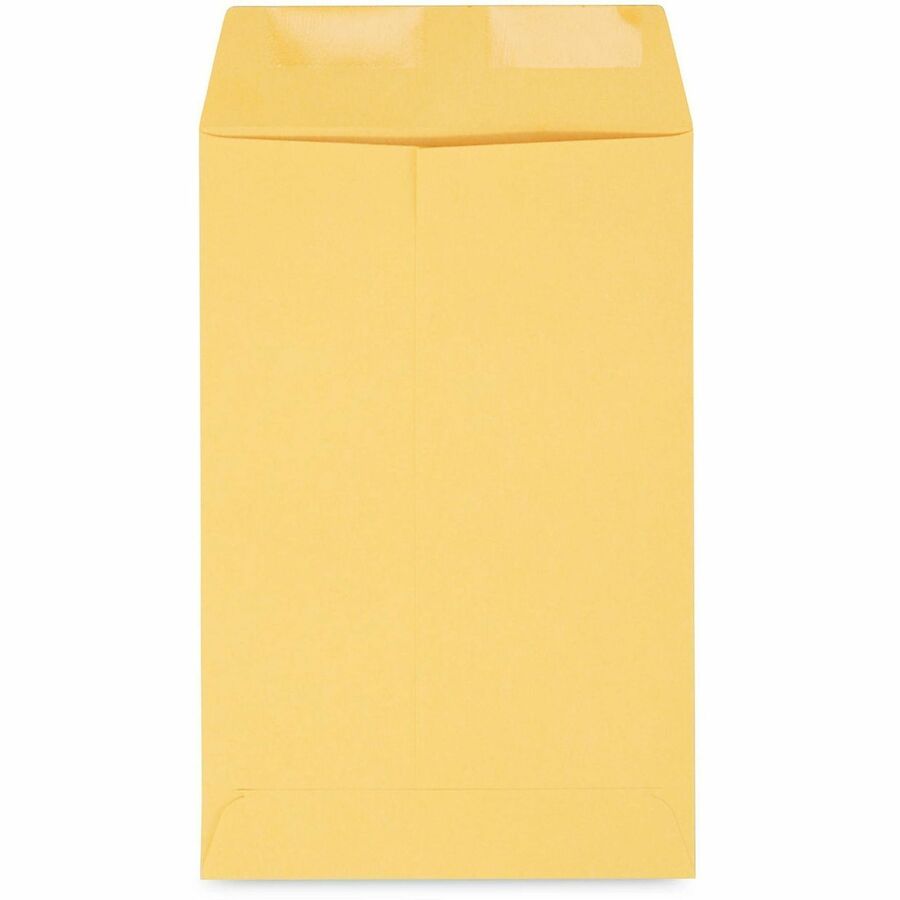 Catalog Envelope, 28 lb Bond Weight Kraft, #1 3/4, Square Flap, Gummed Closure, 6.5 x 9.5, Brown Kraft, 500/Box