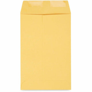 Catalog Envelope, 28 lb Bond Weight Kraft, #1 3/4, Square Flap, Gummed Closure, 6.5 x 9.5, Brown Kraft, 500/Box