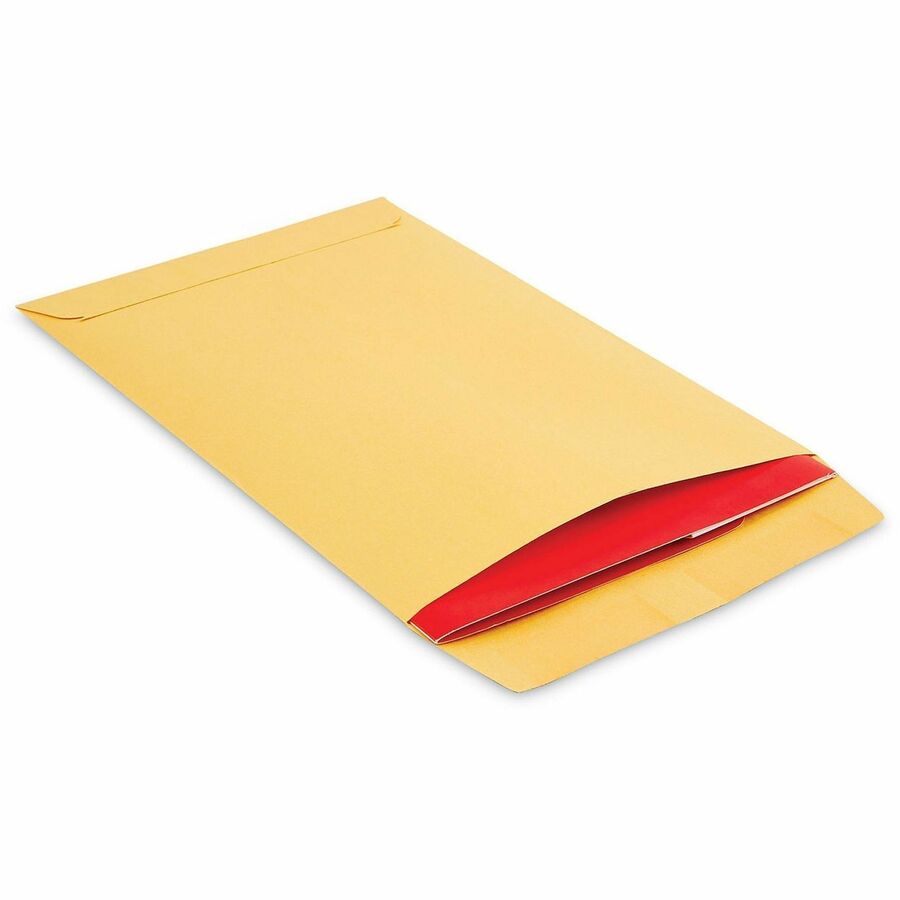 Catalog Envelope, 28 lb Bond Weight Kraft, #1 3/4, Square Flap, Gummed Closure, 6.5 x 9.5, Brown Kraft, 500/Box