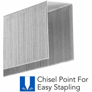 S.F. 13 Heavy-Duty Staples, 0.94" Leg, 0.5" Crown, Steel, 1,000/Box