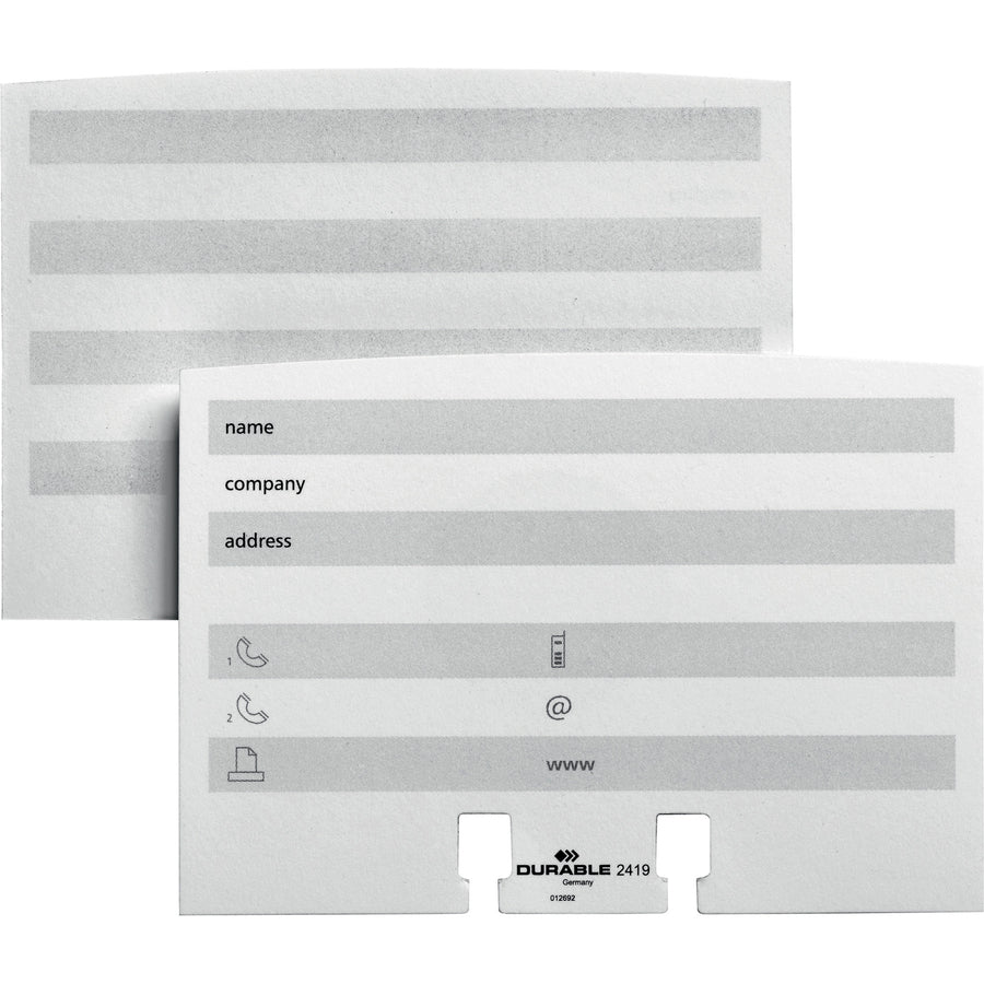 TELINDEX Desk Address Card File, Holds 500 2.88 x 4.13 Cards, 5.13 x 9.31 x 3.56, Plastic, Graphite/Black