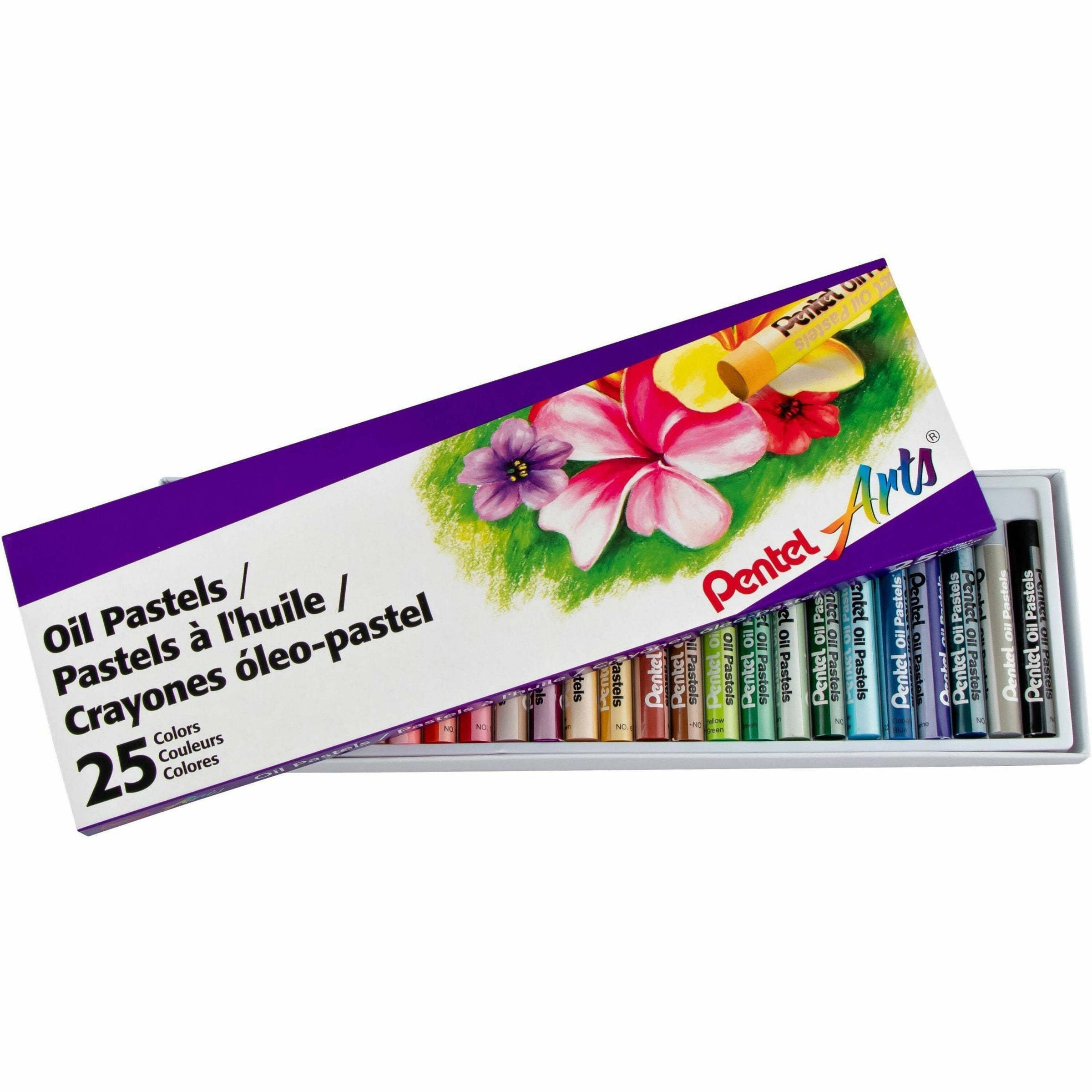 Pentel Arts Oil Pastels - Assorted - 1 / Set