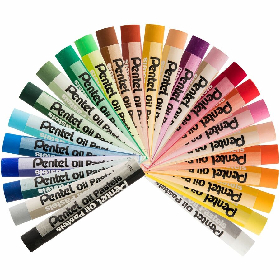Pentel Arts Oil Pastels - Assorted - 1 / Set