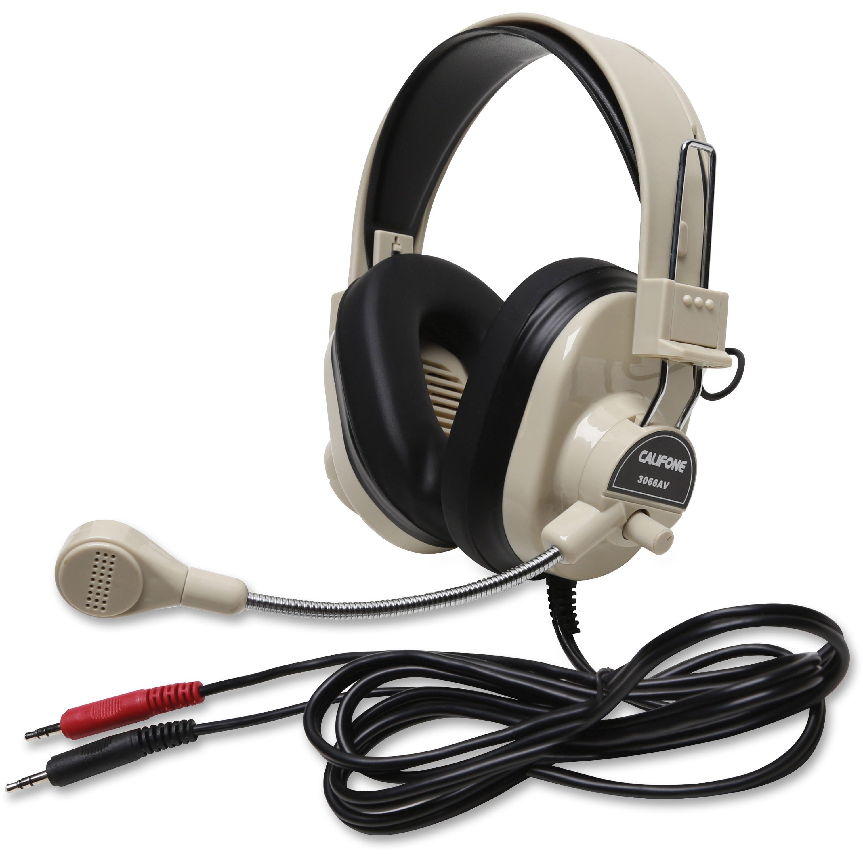 Deluxe Multimedia Stereo Wired Headset 3.5Mm Plug Via Ergoguys, Sold as 1 Each