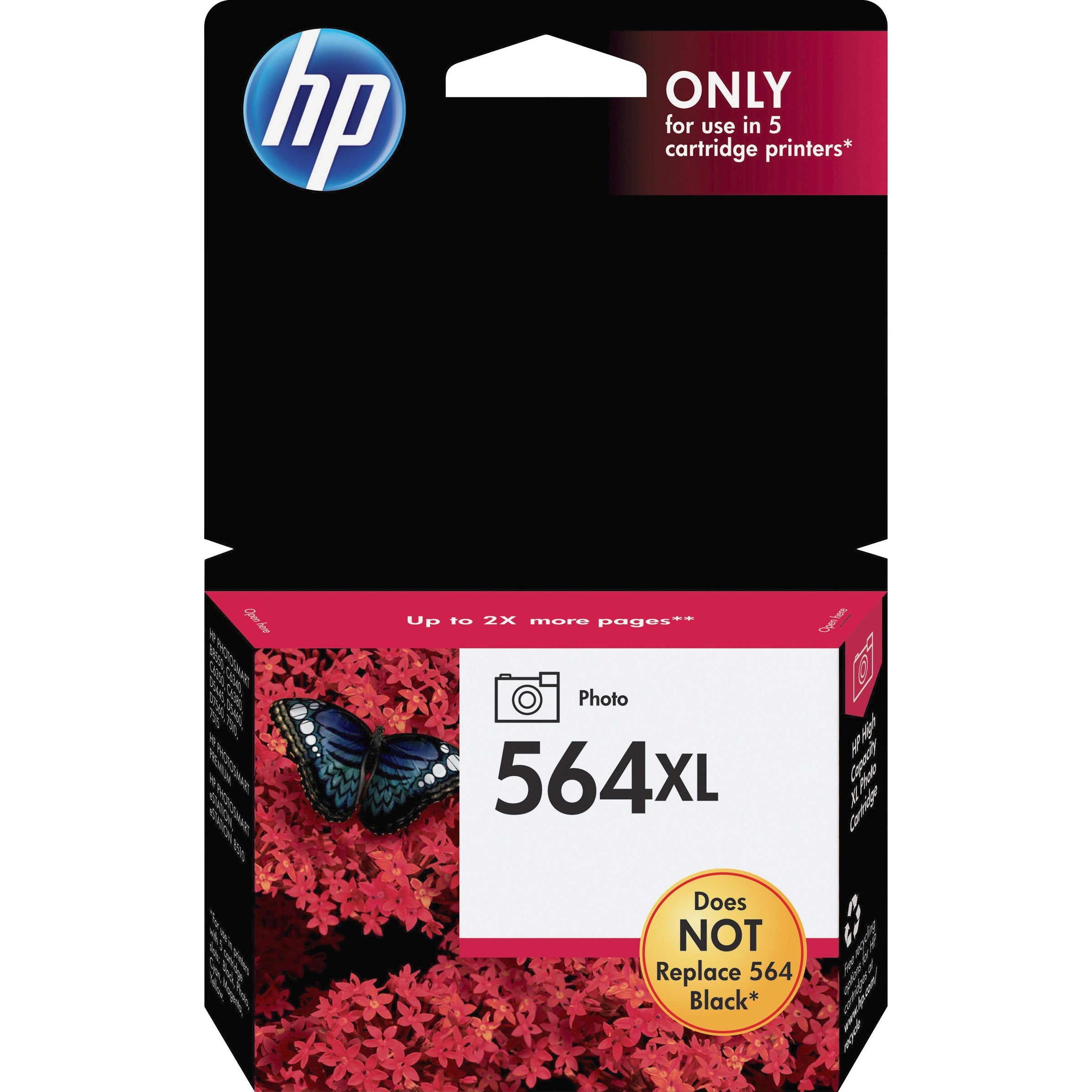 hp-564xl-cb322wn-original-inkjet-ink-cartridge-photo-black-1-each-290-pages_hewcb322wn - 1