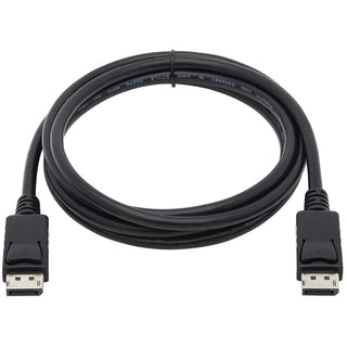 DisplayPort Cable with Latches (M/M), 6 ft, Black