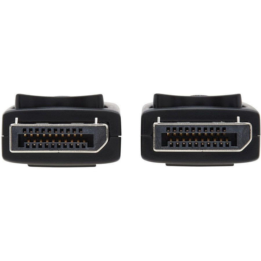 DisplayPort Cable with Latches (M/M), 6 ft, Black
