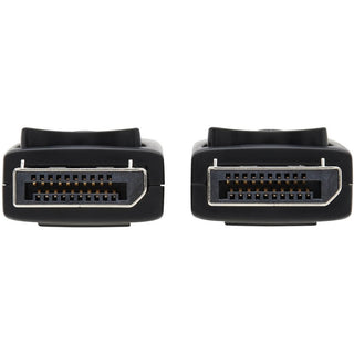 DisplayPort to DisplayPort Cable 4K with Latches, 10 ft, Black