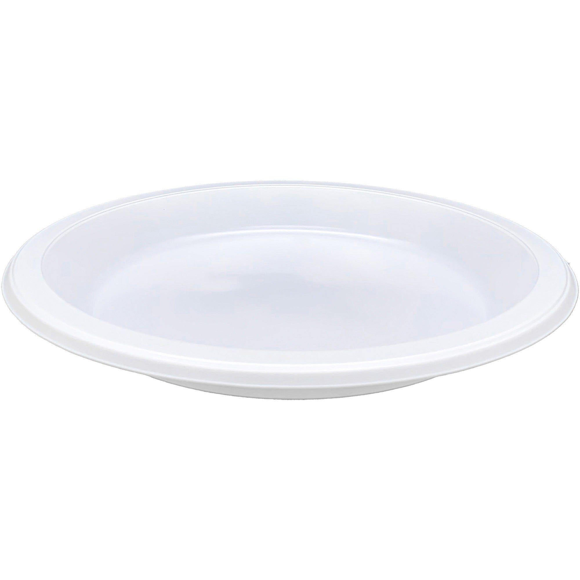 genuine-joe-10-1-4-large-plastic-plates-disposable-warm-white-plastic-body-125-pack_gjo10323 - 2