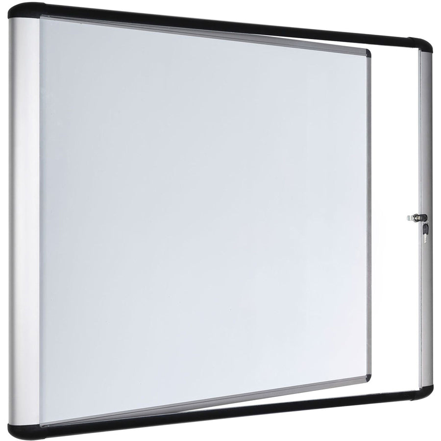 mastervision-swing-door-enclosed-dry-erase-board-39-33-ft-width-x-48-4-ft-height-white-porcelain-steel-surface-aluminum-frame-rectangle-magnetic-1-each_bvcvt640209650 - 2