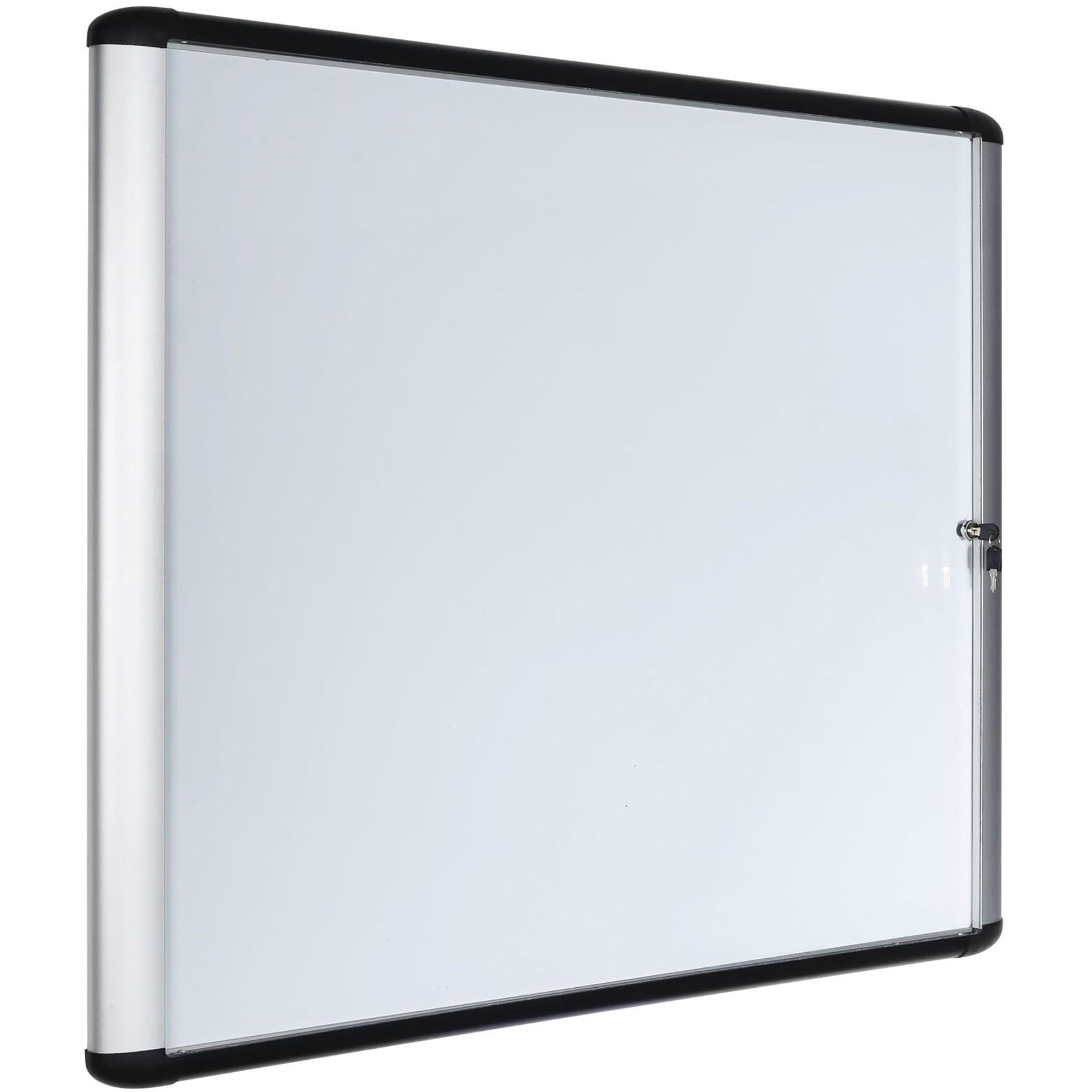 mastervision-swing-door-enclosed-dry-erase-board-39-33-ft-width-x-48-4-ft-height-white-porcelain-steel-surface-aluminum-frame-rectangle-magnetic-1-each_bvcvt640209650 - 1
