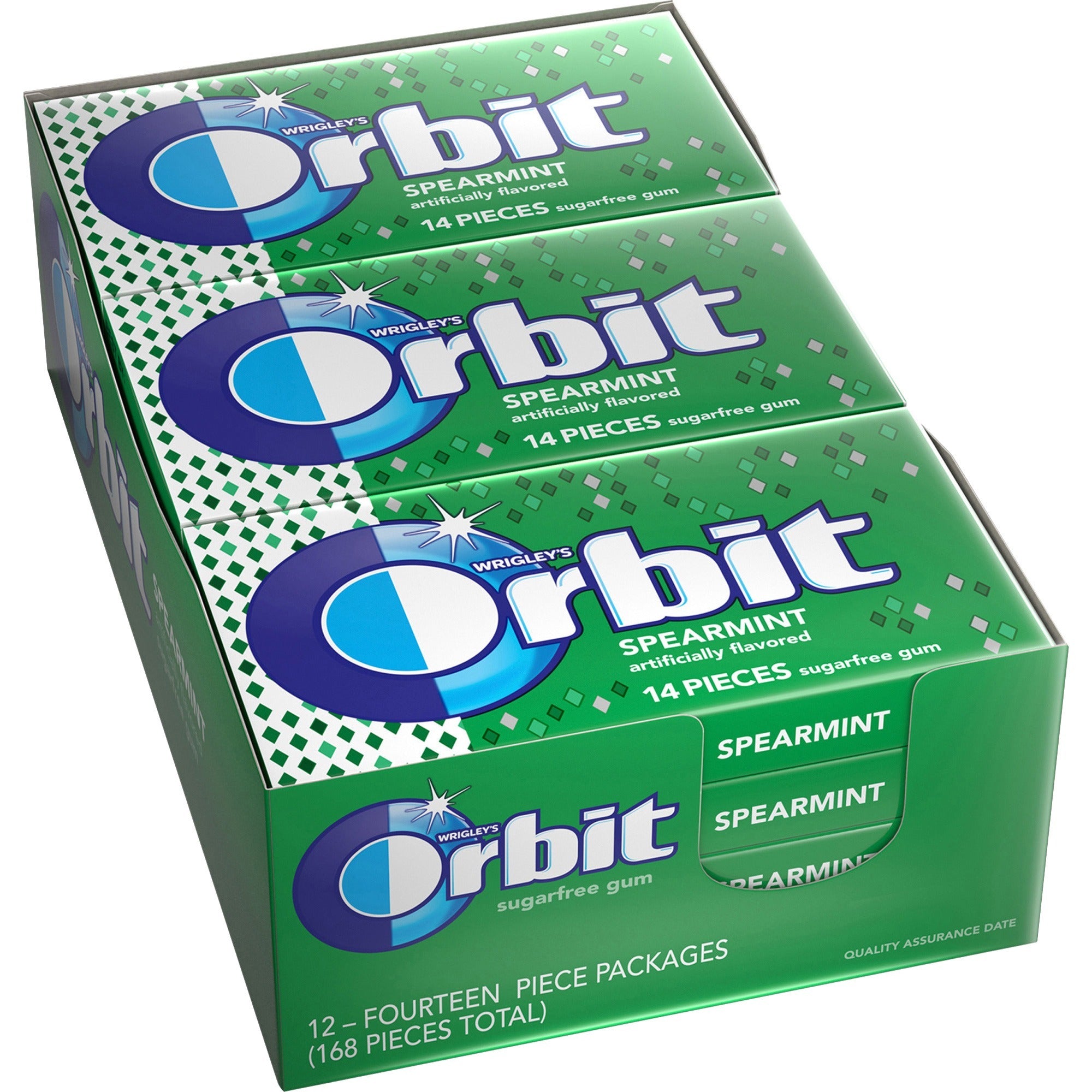 orbit-spearmint-sugar-free-gum-12-packs-spearmint-individually-wrapped-12-box_mrs11484 - 1