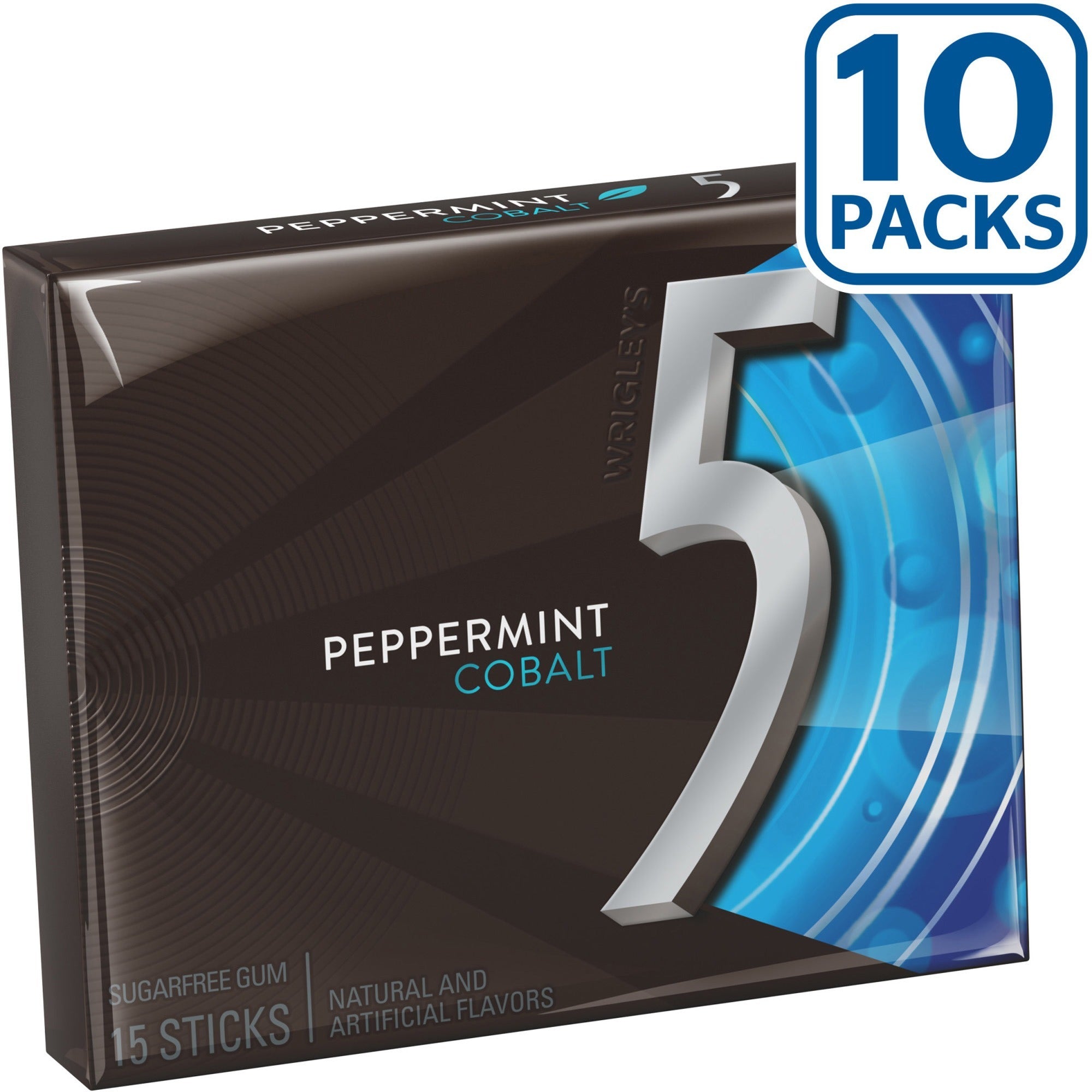 5-gum-cobalt-5-peppermint-sugar-free-gum-peppermint-individually-wrapped-10-box_mrs21265 - 2