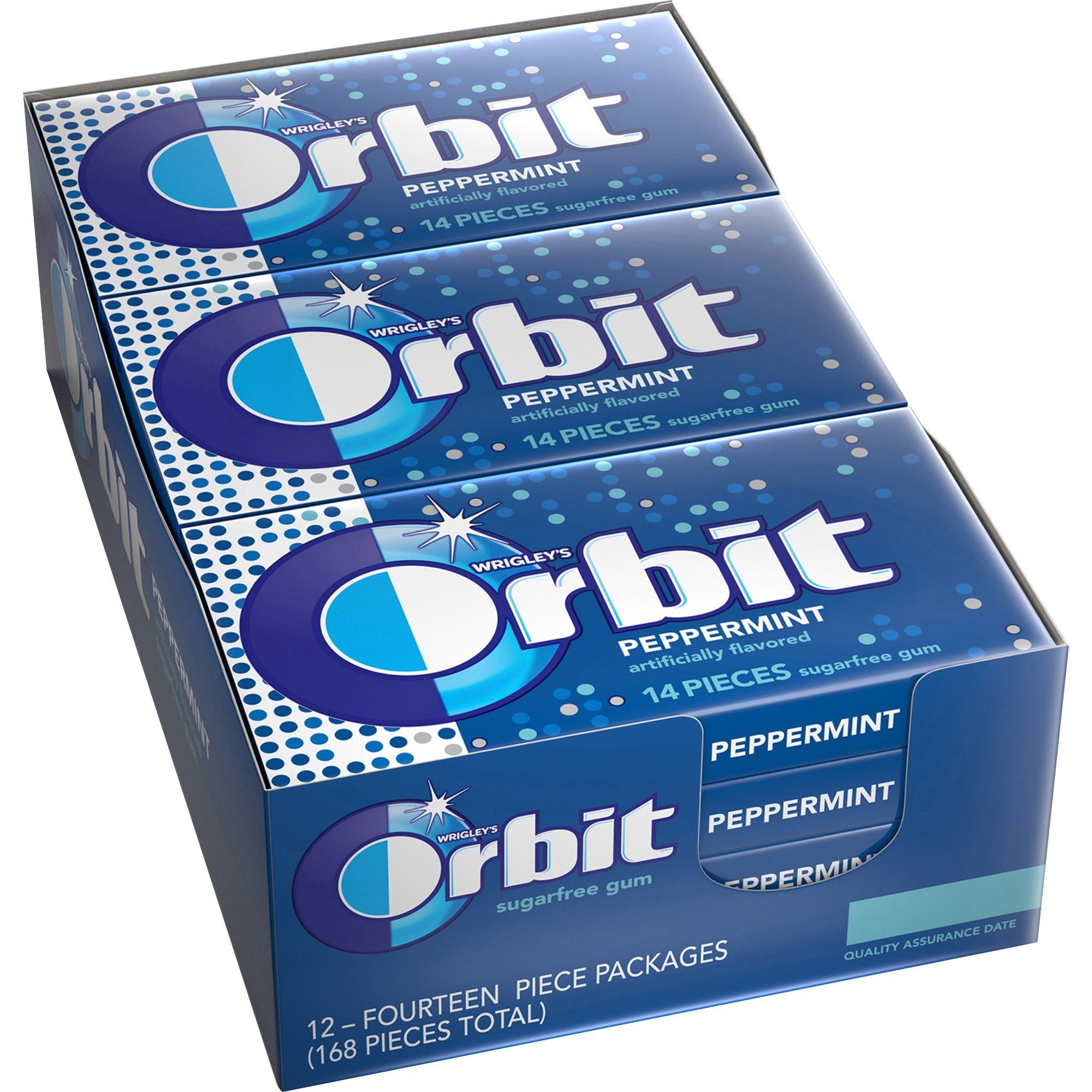 orbit-peppermint-sugarfree-gum-12-packs-peppermint-individually-wrapped-12-box_mrs21486 - 1