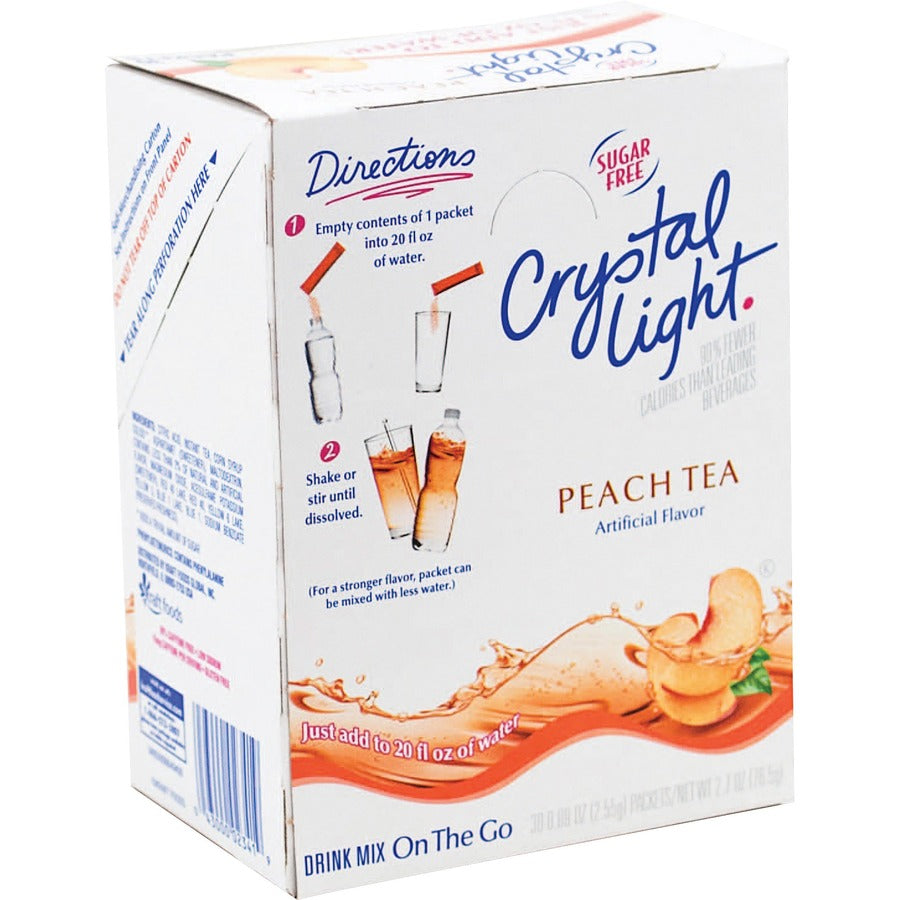 Crystal Light On The Go Mix Sticks, Sold as 1 Box, 30 Each per Box