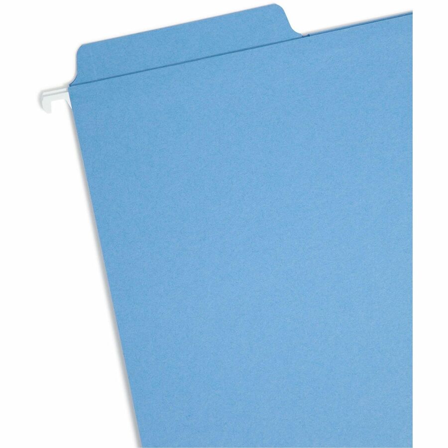 FasTab Hanging Folders, Letter Size, 1/3-Cut Tabs, Blue, 20/Box