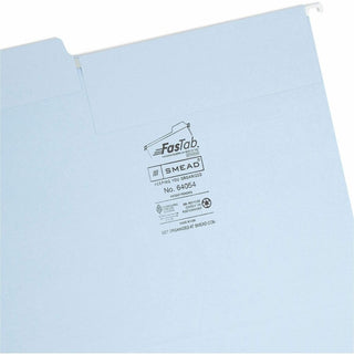 FasTab Hanging Folders, Letter Size, 1/3-Cut Tabs, Assorted Earthtone Colors, 18/Box