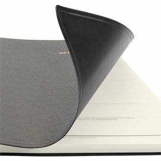 At-A-Glance Recycled Appointment Book Planner - Julian Dates - Weekly - January 2024 - December 2024 - 8:00 AM to 5:00 PM - Hourly - 1 Week Double Page Layout - 4 7/8" x 8" Sheet Size - Desk Pad - Black - Tabbed, Phone Directory, Address Directory -