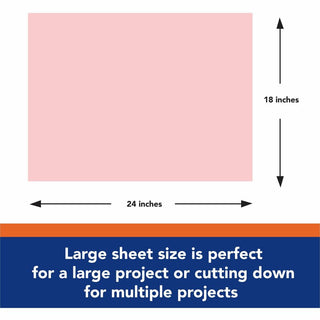 Tru-Ray Construction Paper - 18"Width x 24"Length - 50 / Pack - Shocking Pink