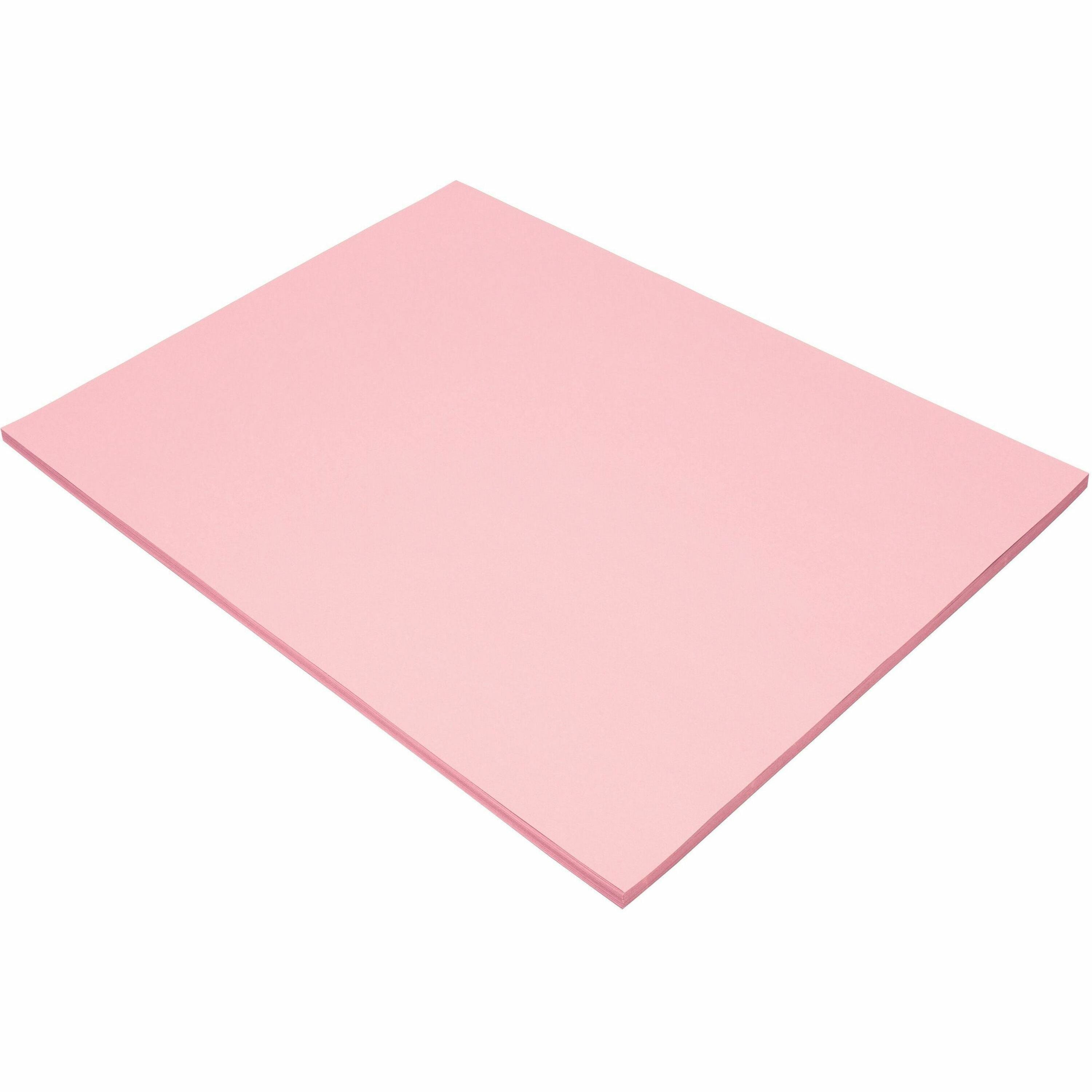 tru-ray-construction-paper-18width-x-24length-50-pack-shocking-pink_pac103076 - 1