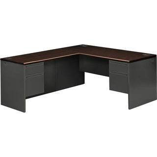 HON 38000 H38210 Bridge - 48" x 24"29.5" - Waterfall Edge - Finish: Charcoal