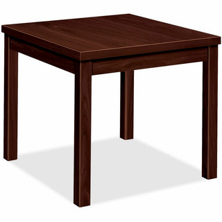 Laminate Occasional Table, Rectangular, 24w x 20d x 20h, Mahogany
