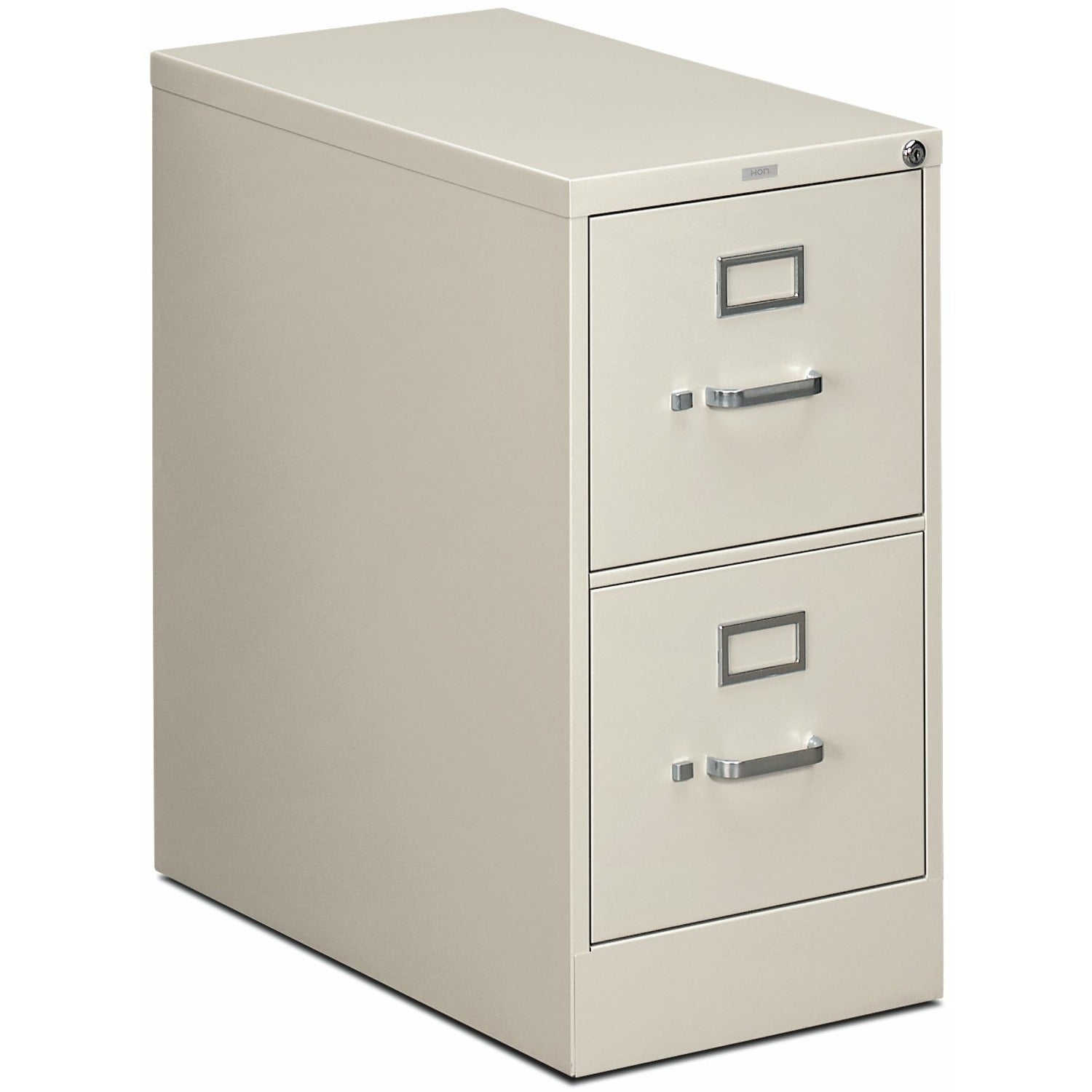 310 Series Vertical File, 2 Letter-Size File Drawers, Light Gray, 15" x 26.5" x 29