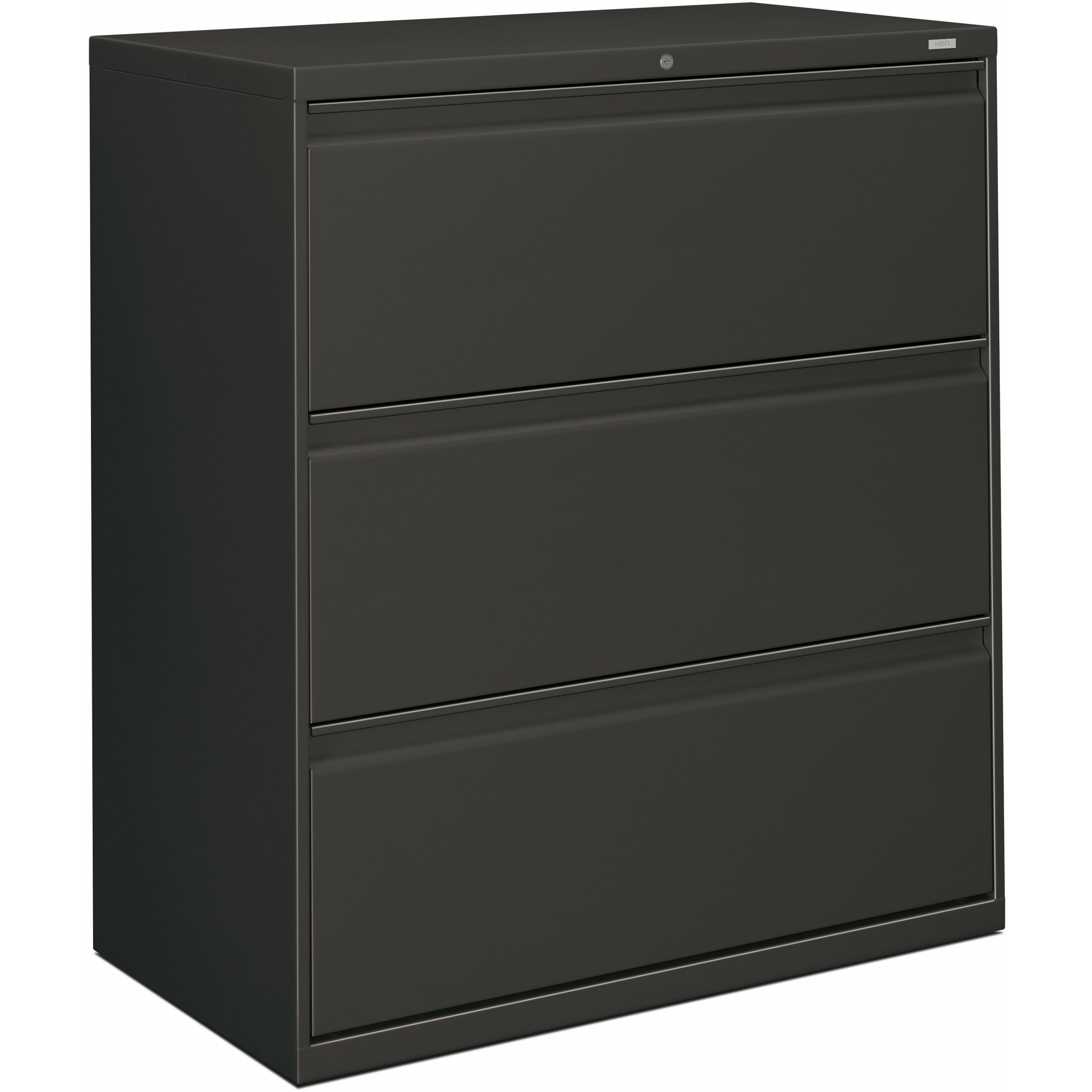 hon-brigade-800-h883-lateral-file-36-x-18409-3-drawers-finish-charcoal_hon883ls - 1